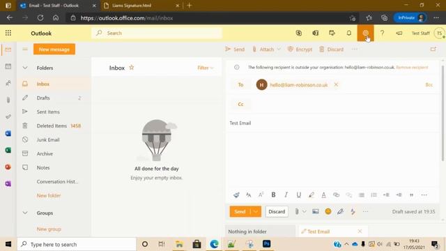 How to use a HTML email signature with Microsoft 365! смотреть онлайн