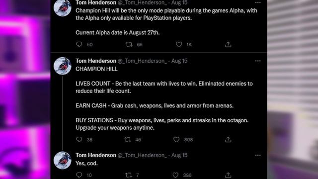 COD VANGUARD BATTLE ROYAL & ALPHA DATE CONFIRMED! (COD VANGUARD CHAMPION HILL ALPHA) смотреть онлайн