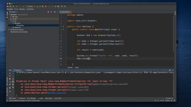 How to fix NumberFormatException смотреть онлайн