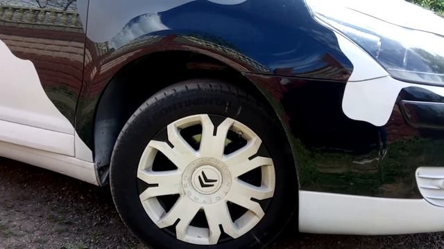Обзор машины Citroën c4 камуфляж от Rubber paint. Диски Montana смотреть онлайн