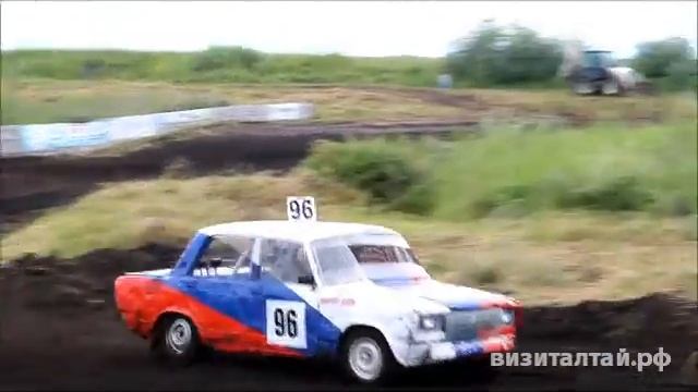 Автокросс в Новотырышкино, Алтайский край, визиталтай.рф смотреть онлайн