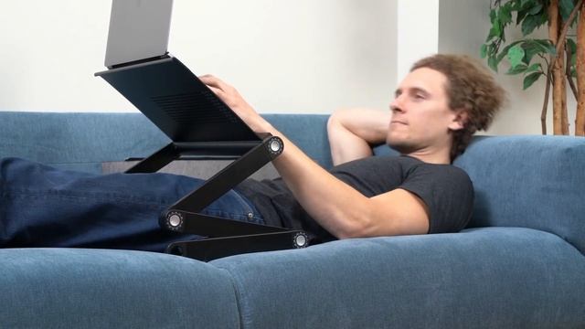 Столик для ноутбука Wonder Worker Nobel, регулируемый по высоте и положению, большого размера смотреть онлайн