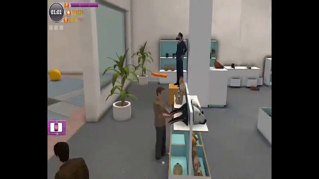 Christmas Shopper Simulator-ЖАДНАЯ ПРОДАВШИЦА смотреть онлайн