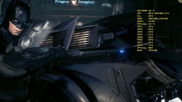 Batman Arkham Knight / BENCHMARK + GAMEPLAY / GTX 1060 3GB / FX8300 / 1080p смотреть онлайн
