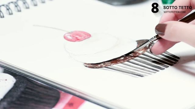 Как нарисовать капкейк смотреть онлайн