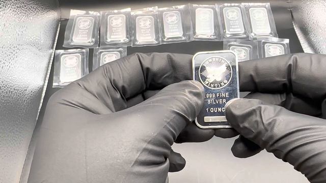 Sunshine Minting 1oz Silver Bullion Bar w/Mint Mark SI - Detailed Look & Review