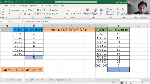Statistics Using Excel Episode 3 Mode смотреть онлайн