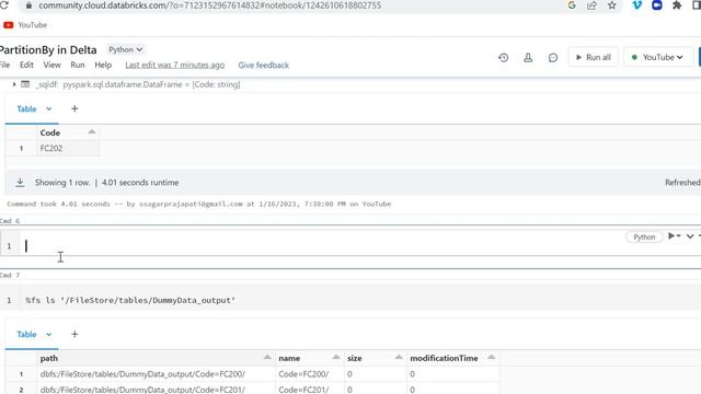 PartitionBy trick of Delta tables in PySpark | Databricks Tutorial | PySpark | смотреть онлайн
