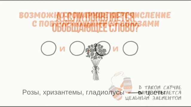 Тизер модуля "Пунктуация в перечислении" смотреть онлайн