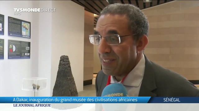 Inauguration du musée des Civilisations noires à Dakar. смотреть онлайн