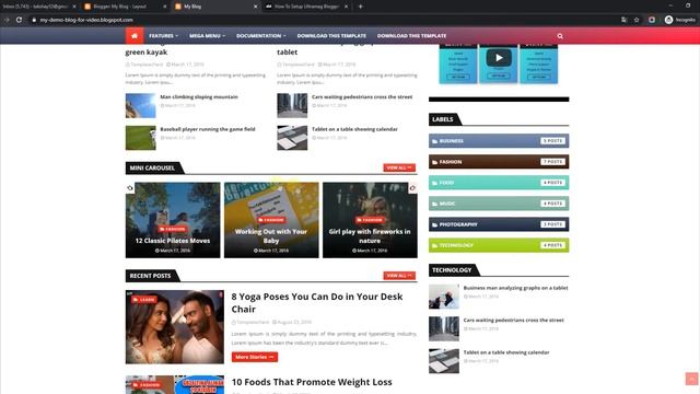 How To Setup UltraMag BloggerTemplate - TemplatesYard смотреть онлайн
