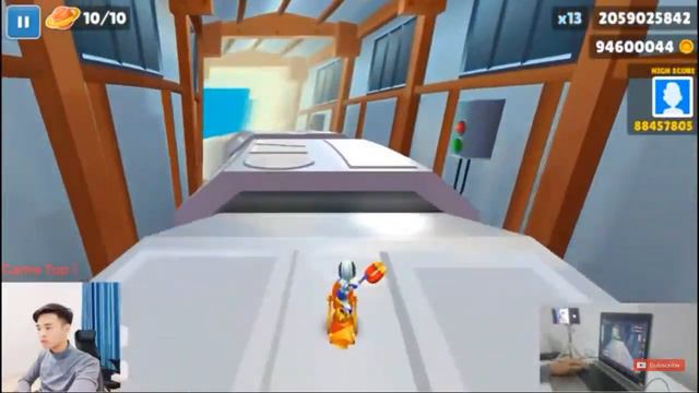 Subway Surfer Live 2 Billion Score смотреть онлайн