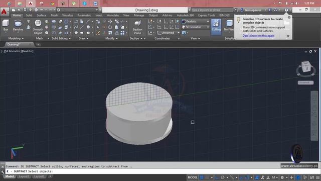 How to Make 3D nut and Thread | AutoCAD 3D Modeling with Project | Lesson 122 смотреть онлайн