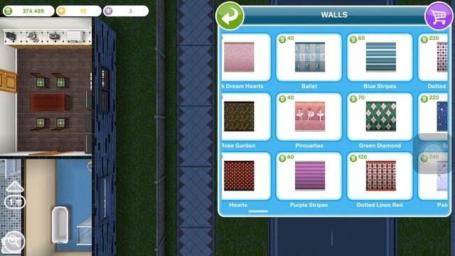 The Sims Freeplay - Back To The Wall ‘Create A Feature Wall’ смотреть онлайн