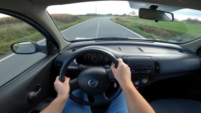 Nissan Micra K12 1.2 80HP (2004) POV Test Drive & Acceleration 0-100 | 4K #158 смотреть онлайн