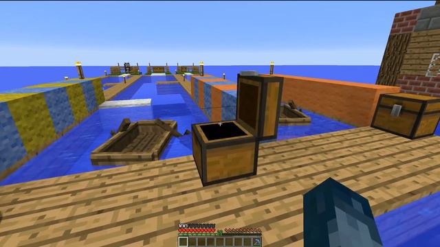 Minecraft - TIME TRAVELLERS! - BOAT RACE! #22 W/Stampy & Ash! смотреть онлайн