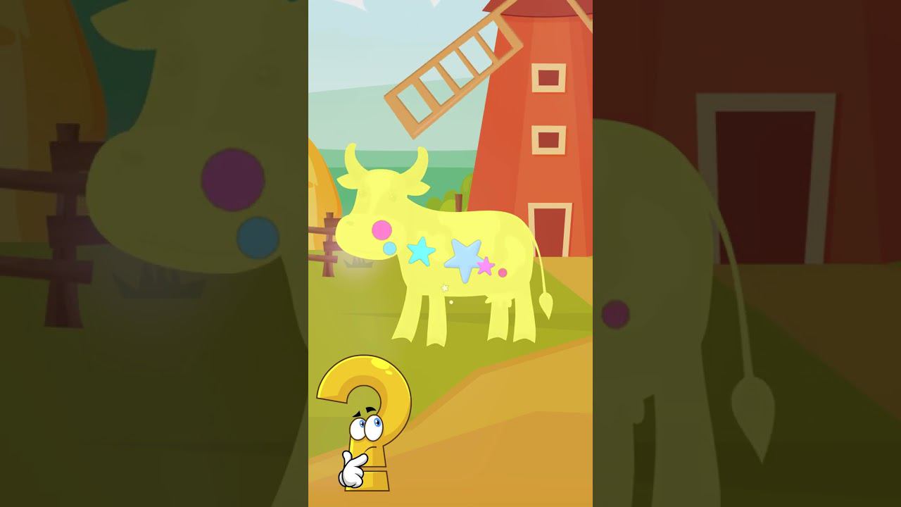Чей это голос - Корова - Мультики про животных для детей #мультики #учисьиграй #крошкаантошка смотреть онлайн
