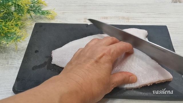 КАМБАЛА В ДУХОВКЕ. Очень быстрый и вкусный рецепт. смотреть онлайн