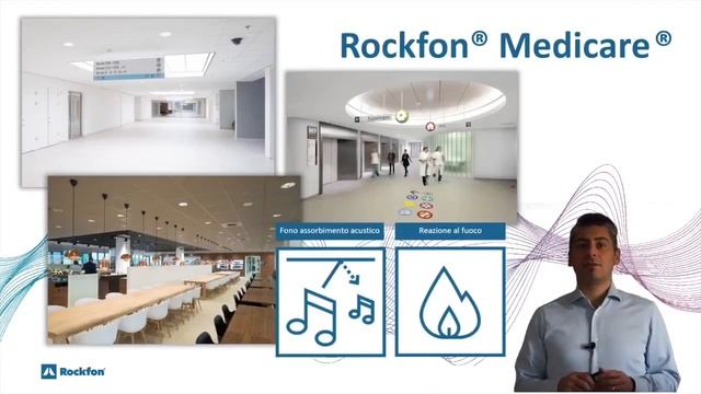 Rockfon MediCare In 45 Secondi