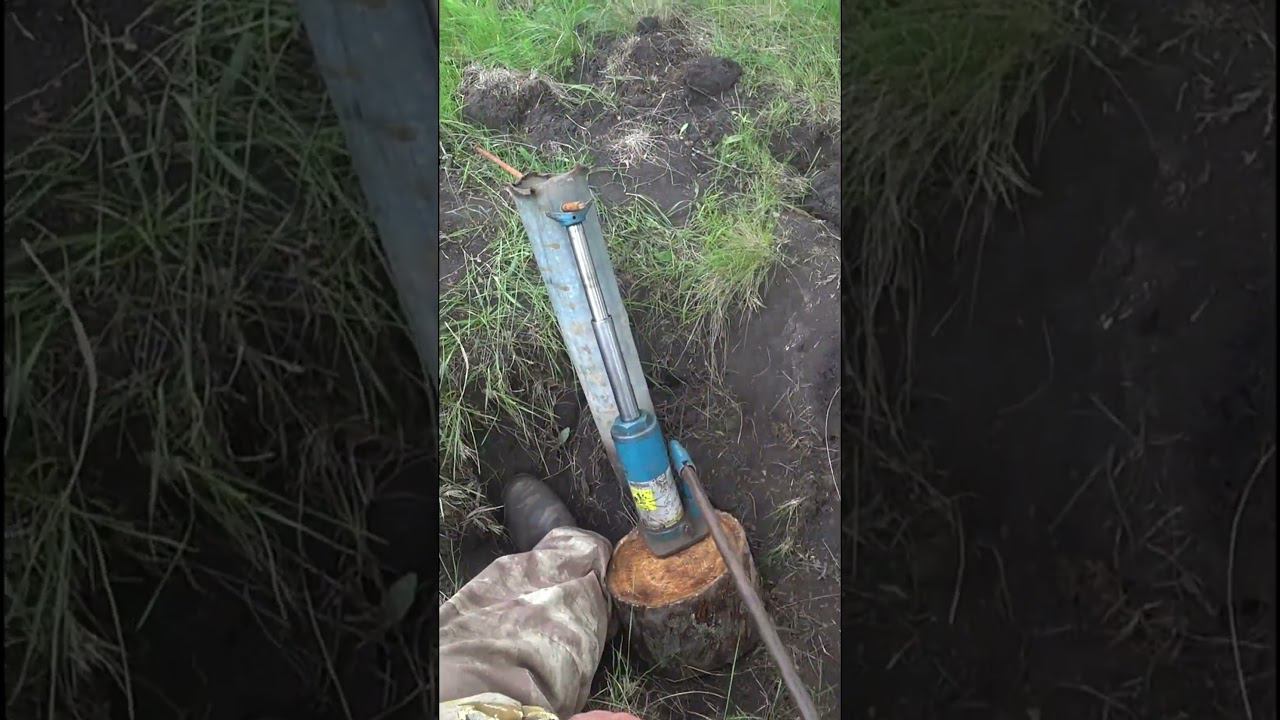 Миссия выполнима!!! Выдернул столб из земного шара!!! смотреть онлайн
