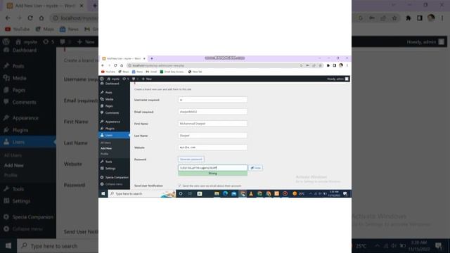 How to Add user in WordPress Website | WordPress class 7 смотреть онлайн