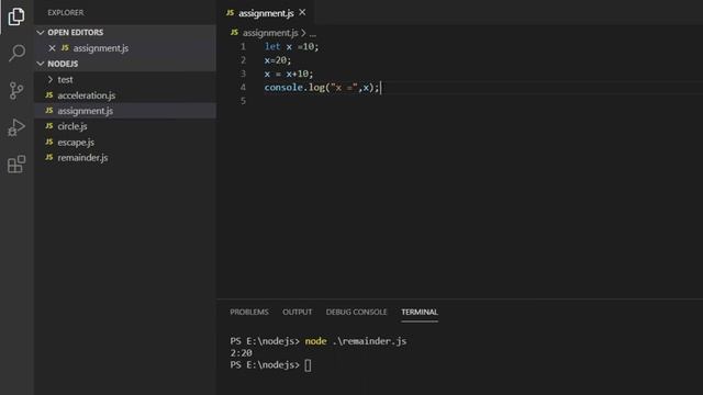 Node.js for Absolute beginners in Sinhala -06 Assignment Operators (Basic JavaScript) смотреть онлайн