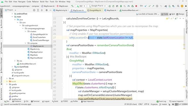 Android Google Maps with Jetpack Compose 2023 смотреть онлайн