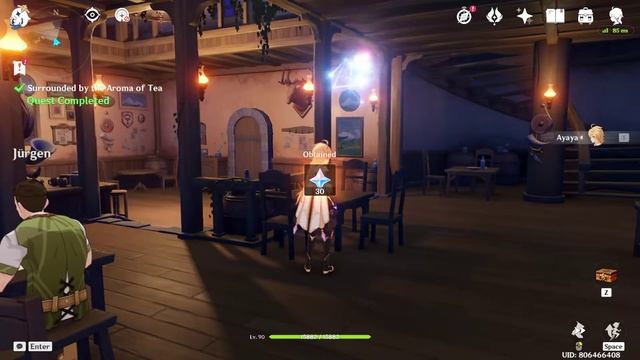 Genshin Impact - Of Drinking A-Dreaming - Bartender Event (All Cutscene) смотреть онлайн