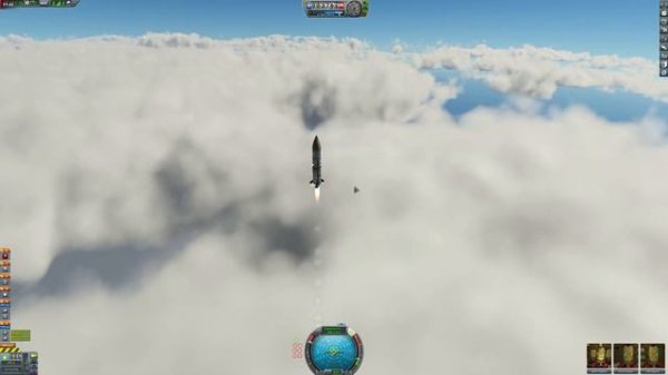 4K RTX облака в KSP, слив мода, KSP 2 отдыхает