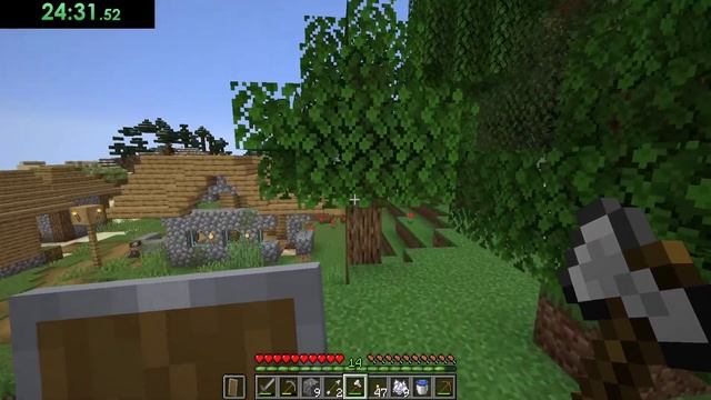 Minecraft: Java Edition Any% Random Seed Glitchless Co-op (3 players) in 48:16.80 PB смотреть онлайн
