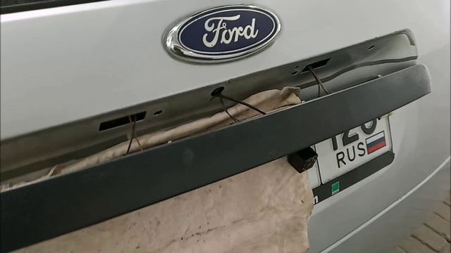 Форд Фокус 2 Как установить камеру заднего хода и подключить. смотреть онлайн