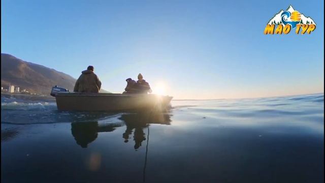 Абхазия. Морская рыбалка с МАО ТУР смотреть онлайн