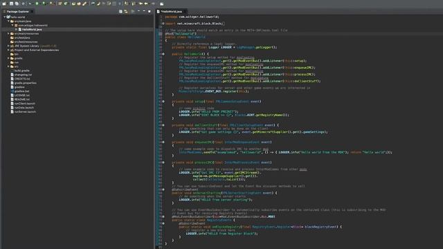 Create a Minecraft Forge Mod in 2022 смотреть онлайн