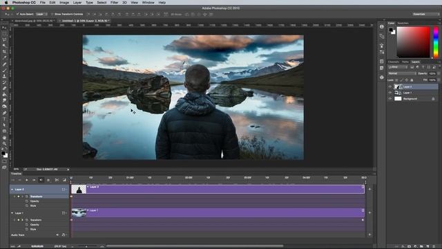2.5D Parallax Photo Effect Photoshop Tutorial смотреть онлайн
