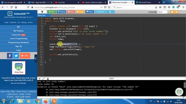 Basics of Java, assignment program смотреть онлайн