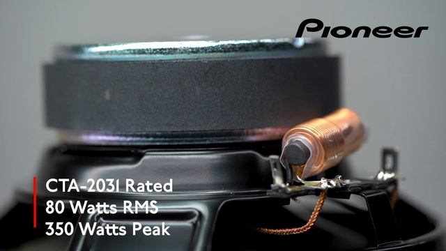 Pioneer - TS-A652C - 6.5 inch Component Car Speaker System Overview смотреть онлайн