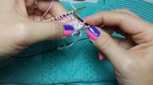 Как связана горловина/рулик/ для летнего топа?