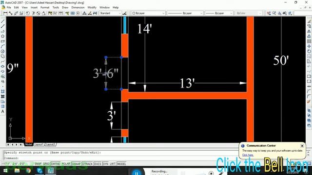 Making a simple Floor Plan 25' x 50' in Autocad Part 2 in urdu смотреть онлайн