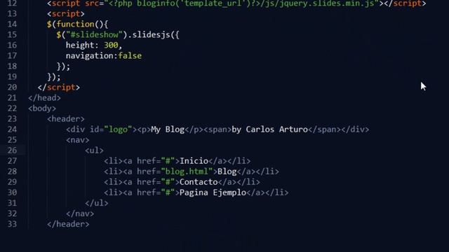 [Curso] Como crear un theme para wordpress (con responsive design) 15. Creando menú de wordpress смотреть онлайн