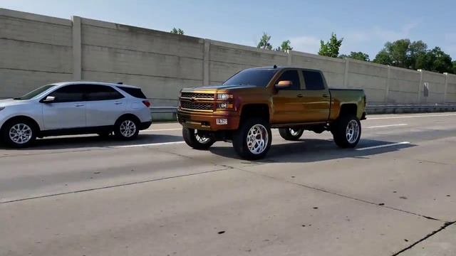Lifter Chevy Truck With a Full Color Shift Wrap! Topped W Gtechniq Crystal Serum Ultra смотреть онлайн