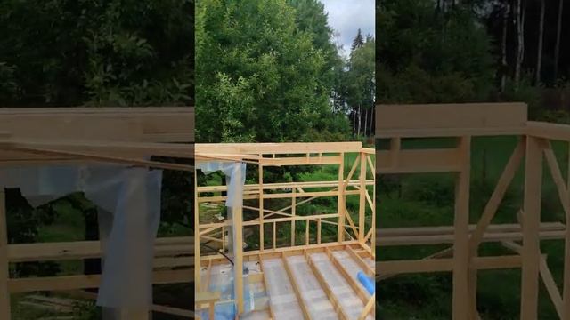 Меж этажное перекрытие готово! смотреть онлайн