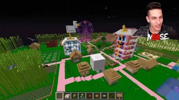 TROLLING My New MINECRAFT FRIEND using the DISGUISE PLUGIN as HEROBRINE!