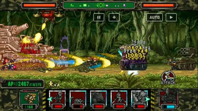 『HD』Metal slug ATTACK .STORY!!Independent Chapter 5.The dream of the pirate(Hell)!! (3.10.0 ver) смотреть онлайн