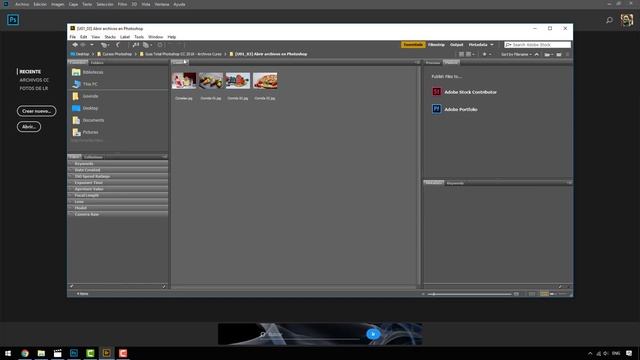 Guía Total Photoshop CC 2018 [U01_03] Abrir y gestionar archivos de forma educada o salvaje смотреть онлайн