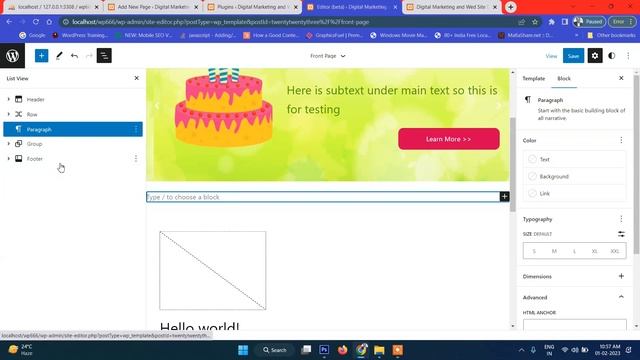 PSD To WordPress 6 | Complete website Using WordPress 6.XX and Gutenberg Blocks Without Code смотреть онлайн