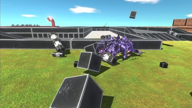 Escape from ALIEN STEGOSAURUS - Escape from Monster - Animal Revolt Battle Simulator смотреть онлайн