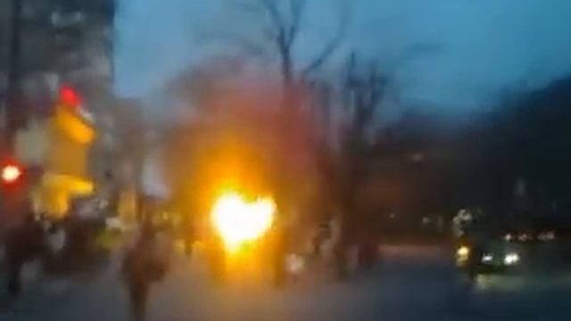 В Черкассах сгорела кофемашина. смотреть онлайн