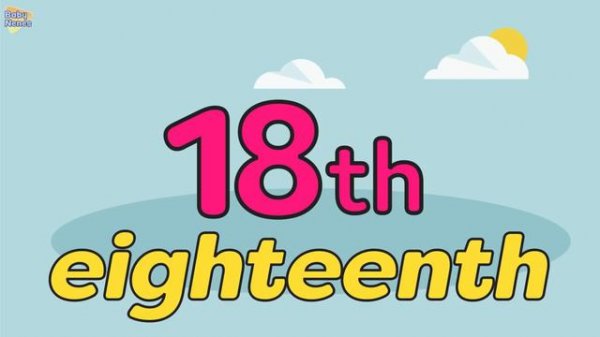 Ordinal numbers in English