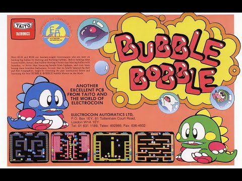 Прохождение игры Bubble Bobble NES/DENDY смотреть онлайн