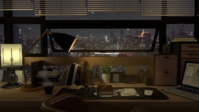 Relaxing Jazz Music & Smooth Music For?City View, Coffee, Study | 1 Hour | Background | 분위기 좋은 재즈 음